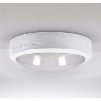 LED vonkajšie osvetlenie Siena, biele, 20W, 1500lm, 4000K, IP54, 23cm