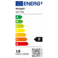 LED osvetlenie s ochranou proti vlhkosti, IP54, 18W, 1530lm, 3CCT, 33cm