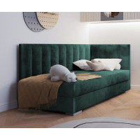 Čalúnená posteľ COIMBRA III - 200x90 cm - zelená