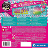 CLEMENTONI Crazy Chic Moje pestrofarebné prívesky