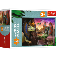 TREFL Displej Puzzle Svet dinosaurov 20 dielikov (24 ks)