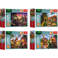 TREFL Displej Puzzle Svet dinosaurov 20 dielikov (24 ks)