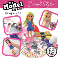 EDUCA Kreatívna sada My Model Doll Design: Ležérny štýl