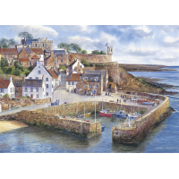GIBSONS Puzzle Prístav Crail Harbour 1000 dielikov