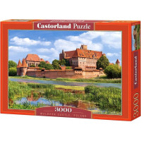 CASTORLAND Puzzle Hrad Malbork, Poľsko 3000 dielikov