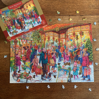 GIBSONS Puzzle Limitovaná vianočná edícia: Zimná ríša zázrakov 1000 dielikov