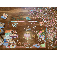GIBSONS Puzzle Maškrtenie s Norou 1000 dielikov