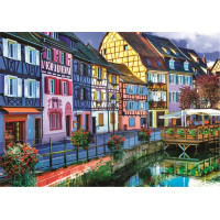 TREFL Puzzle s triedičom 2v1 Colmar, Francúzsko 1000 dielikov