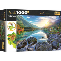 TREFL Puzzle s triedičom 2v1 Jazero Hintersee, Nemecko 1000 dielikov