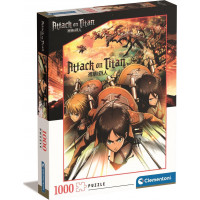 CLEMENTONI Puzzle Útok titánov (Attack on Titan) 1000 dielikov