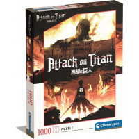 CLEMENTONI Puzzle Útok titánov (Attack on Titan) 1000 dielikov