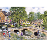 GIBSONS Puzzle Dedina Bourton on the Water 1000 dielikov