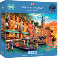 GIBSONS Puzzle Západ slnka v San Marco 1000 dielikov