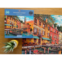 GIBSONS Puzzle Západ slnka v San Marco 1000 dielikov