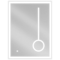 Obdĺžnikové zrkadlo MEXEN KALA 60x80 cm - s LED podsvietením, zväčšovacou lupou a vyhrievaním, 9820-060-080-611-00