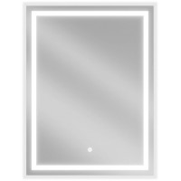 Obdĺžnikové zrkadlo MEXEN MIKO 60x80 cm - s LED podsvietením a vyhrievaním, 9819-060-080-611-00