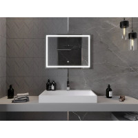 Obdĺžnikové zrkadlo MEXEN MIKO 80x60 cm - s LED podsvietením a vyhrievaním, 9819-080-060-611-00