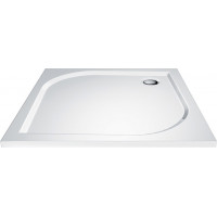 Štvorcová sprchová vanička - liaty mramor