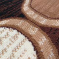 Kusový koberec ALPHA Wave - hnedý