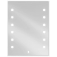 Obdĺžnikové zrkadlo MEXEN NER 60x80 cm - s LED podsvietením a vyhrievaním, 9809-060-080-611-00