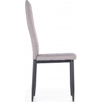 Jedálenská stolička PADRE - šedá / čierna