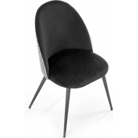 Jedálenská stolička MORRO - čierna / pepito