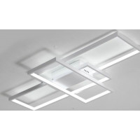 Stropné LED svietidlo LABYRINTH 100W - biele + ovládač