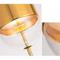 Stropné LED svietidlo VASE - 5W - zlaté