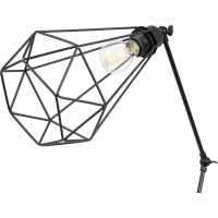 Stojacia lampa DIAMOND - čierna