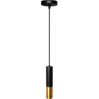 Stropné svietidlo SPIKE long 29,5 cm - čierne/zlaté