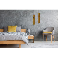 Stropné svietidlo ARMADILLO - kov - zlaté