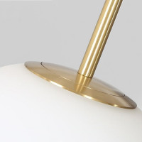 Stropné svietidlo POST 3 - obdĺžnikové - kov/sklo - zlaté