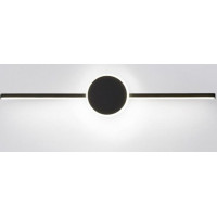 Nástenné LED svietidlo nad zrkadlo PROPELLER - 61 cm - 7W - čierne