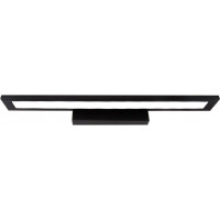 Nástenné LED svietidlo nad zrkadlo FLAT - 80 cm - 7W - čierne
