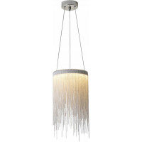 Stropné LED krištáľové svietidlo WATERFALL - 10W - chrómové