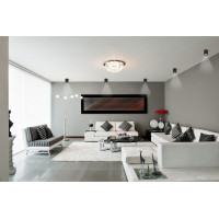 Stropné svietidlo DOT s výklopnou šošovkou - čierne