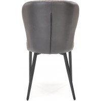 Jedálenská stolička ANTONELLA - tmavo šedá