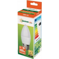 Žiarovka E27 sviečka - LED - 6W - 480lm - 3000K