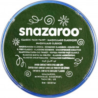 SNAZAROO Farba na tvár Tmavo zelená 18ml