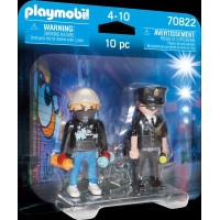 PLAYMOBIL® Duo Pack 70822 Policajt a sprejer