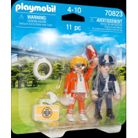 PLAYMOBIL® Duo Pack 70823 Pohotovostný lekár a policajtka