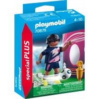 PLAYMOBIL® Special Plus 70875 Futbalistka s bránkou
