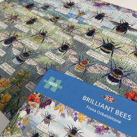 GIBSONS Puzzle Brilantné včely 1000 dielikov