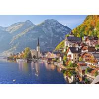 CASTORLAND Puzzle Hallstatt, Rakúsko 500 dielikov