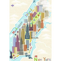 RAVENSBURGER Puzzle Moment: New York 99 dielikov
