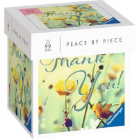 RAVENSBURGER Puzzle Peace by Piece: Thank you 99 dielikov