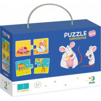 DODO Puzzle Protiklady 12x2 dieliky