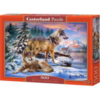 CASTORLAND Puzzle Vlčia krajina 500 dielikov