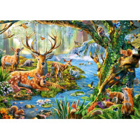 CASTORLAND Puzzle Život v lese 500 dielikov