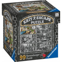 RAVENSBURGER Únikové EXIT puzzle Strašidelné sídlo 1: V kuchyni 99 dielikov